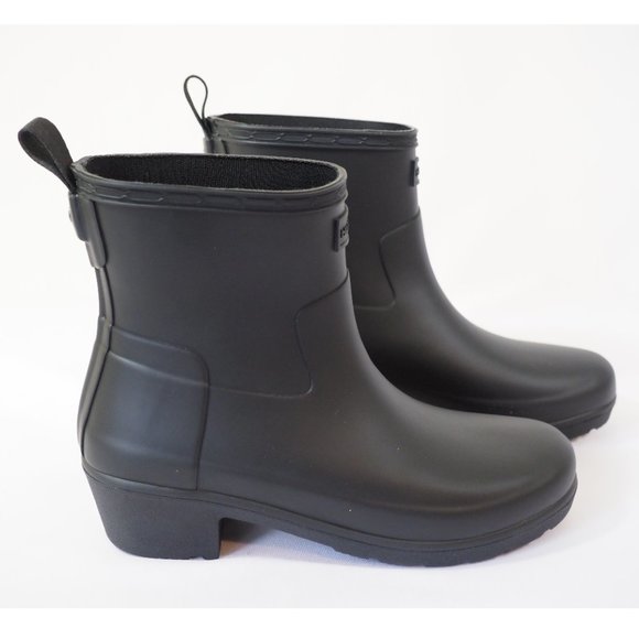 Hunter Black Women's Winter & Rain Boots - Picture 7 of 9